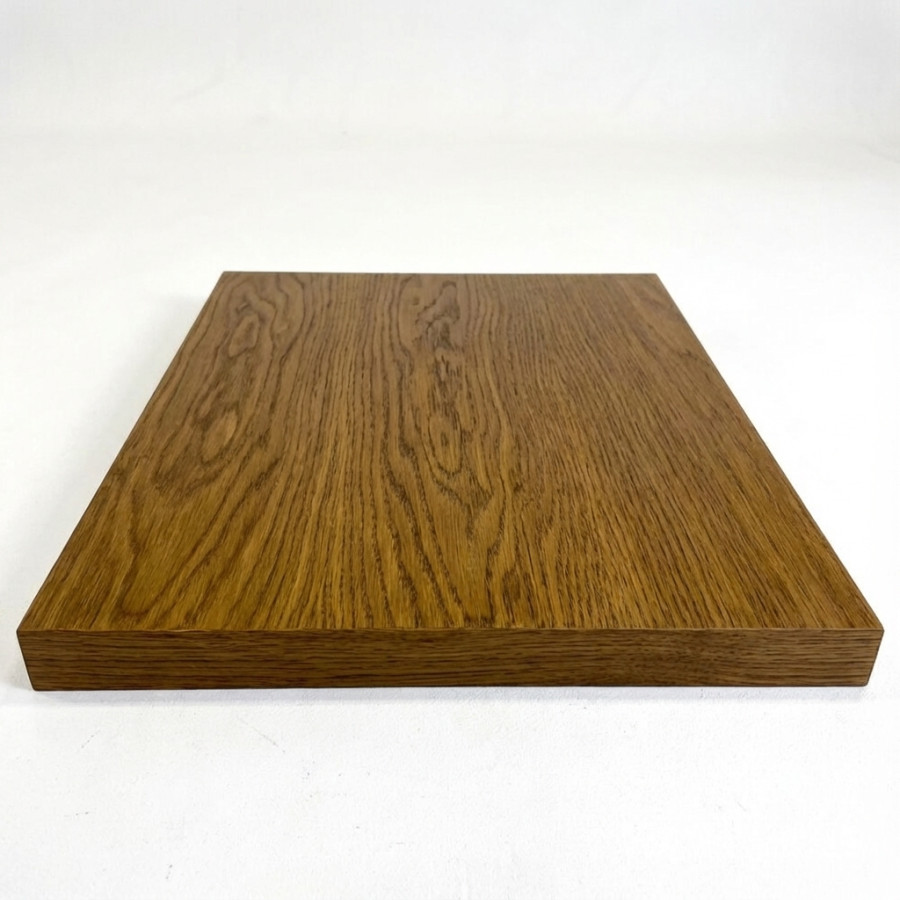 Столешница шпон дуба на основе ВЛАГОСТОЙКОГО МДФ (Прямоугольная) Дуб Коньяк_10