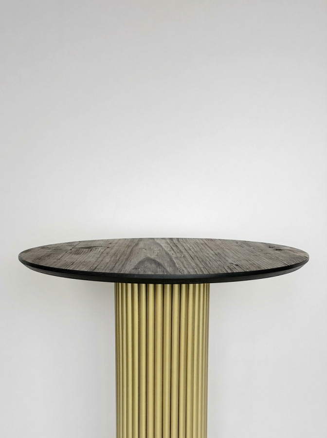 Столешница HPL на основе фанеры влагостойкая - толщина 19 мм (круглая) Норвежская Сосна_22