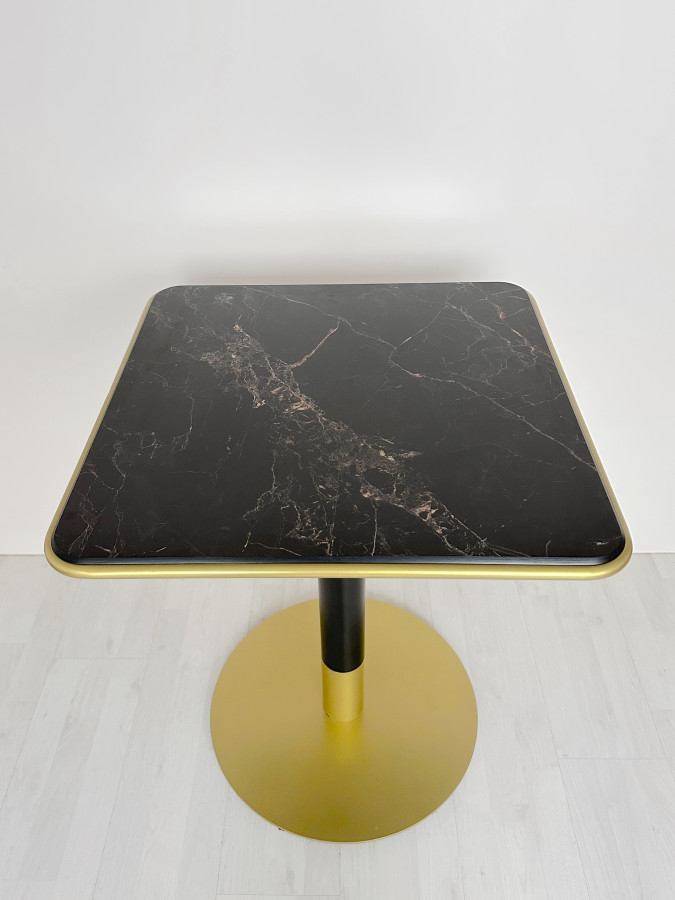 Столешница HPL на основе фанеры влагостойкая - толщина 19 мм (прямоугольная) Мрамор Глянец_9