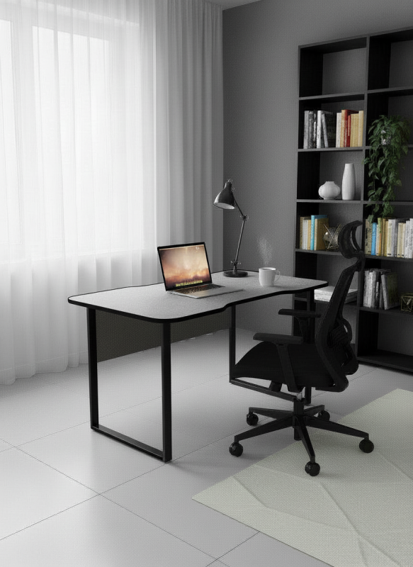 Стол компьютерный Atlas копия №1762514053 Цемент_12