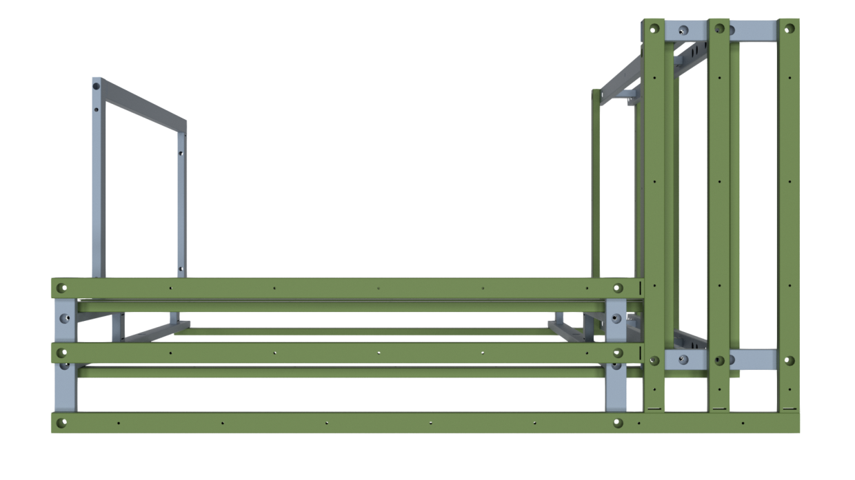 Металлический каркас для барной стойки